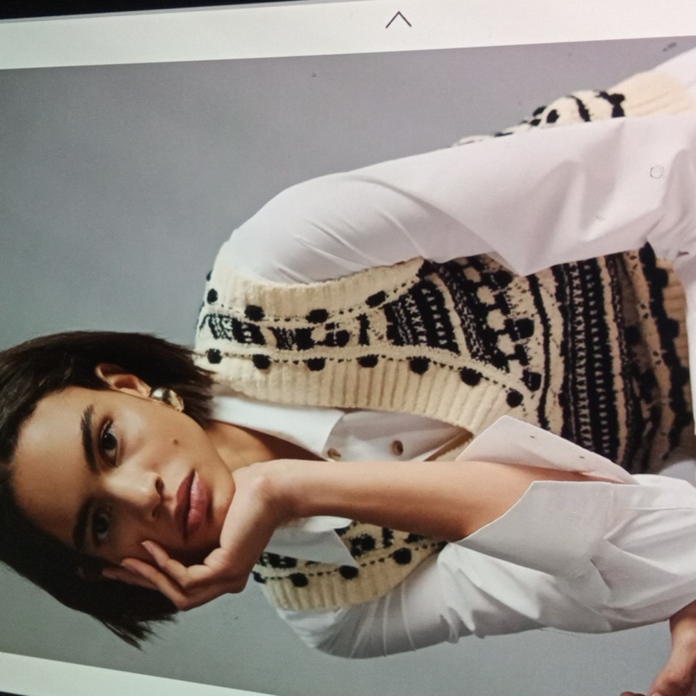 Anthropologie Pilcro Knit Pullover Vest